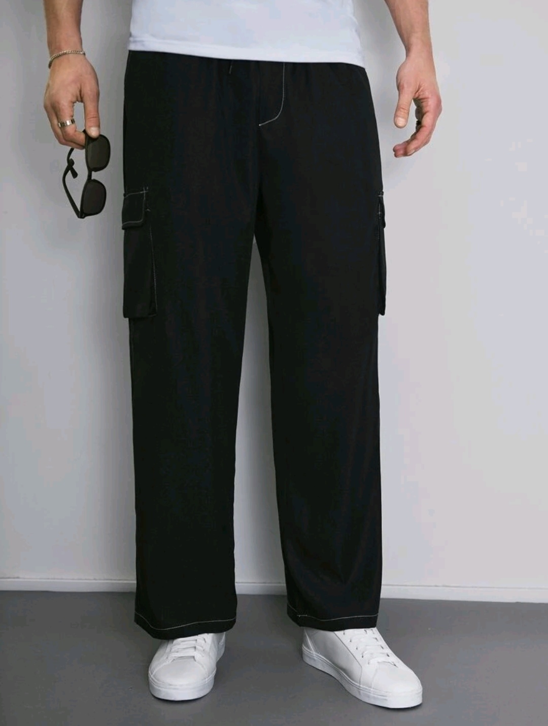 Black Pocket Trouser 0118